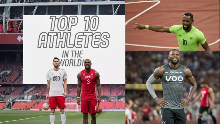 Top 10 Athletes in the World 2025