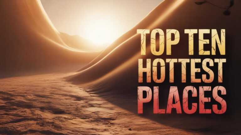hottest places